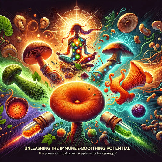 Unleashing the Immune-Boosting Potential of Mushrooms: The Power of Mushroom Supplements by KAVAPY